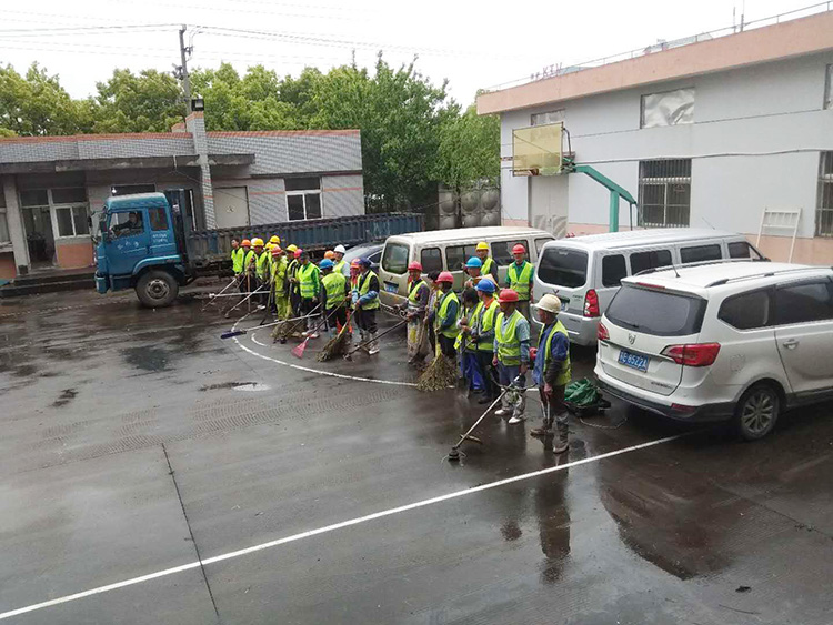 開工前現(xiàn)場(chǎng)會(huì)與環(huán)境整理?施工現(xiàn)場(chǎng)